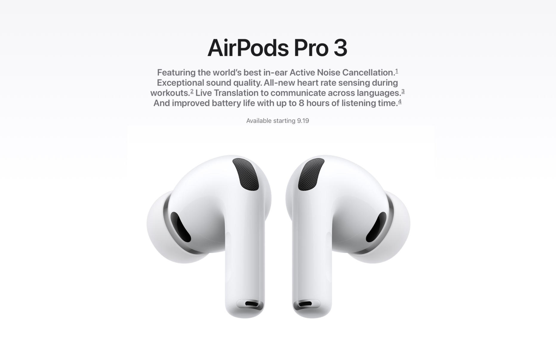 airpods pro 3