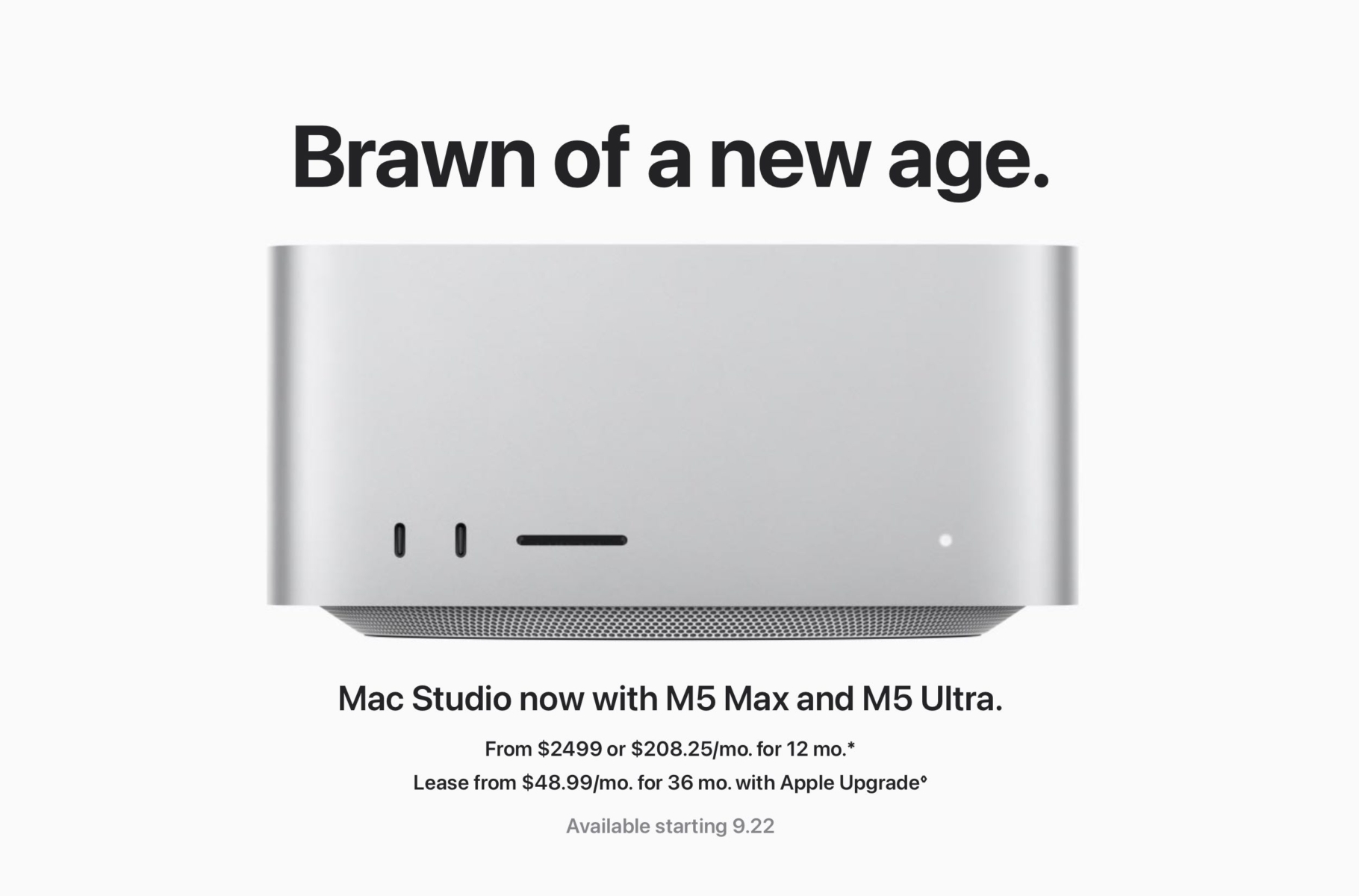 Mac Studio M5 Max / Ultra 2026